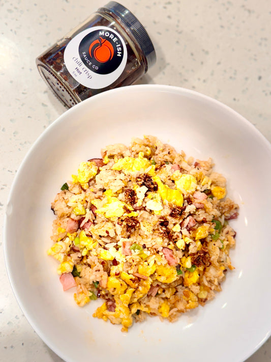 More-ish chili crisp fried rice
