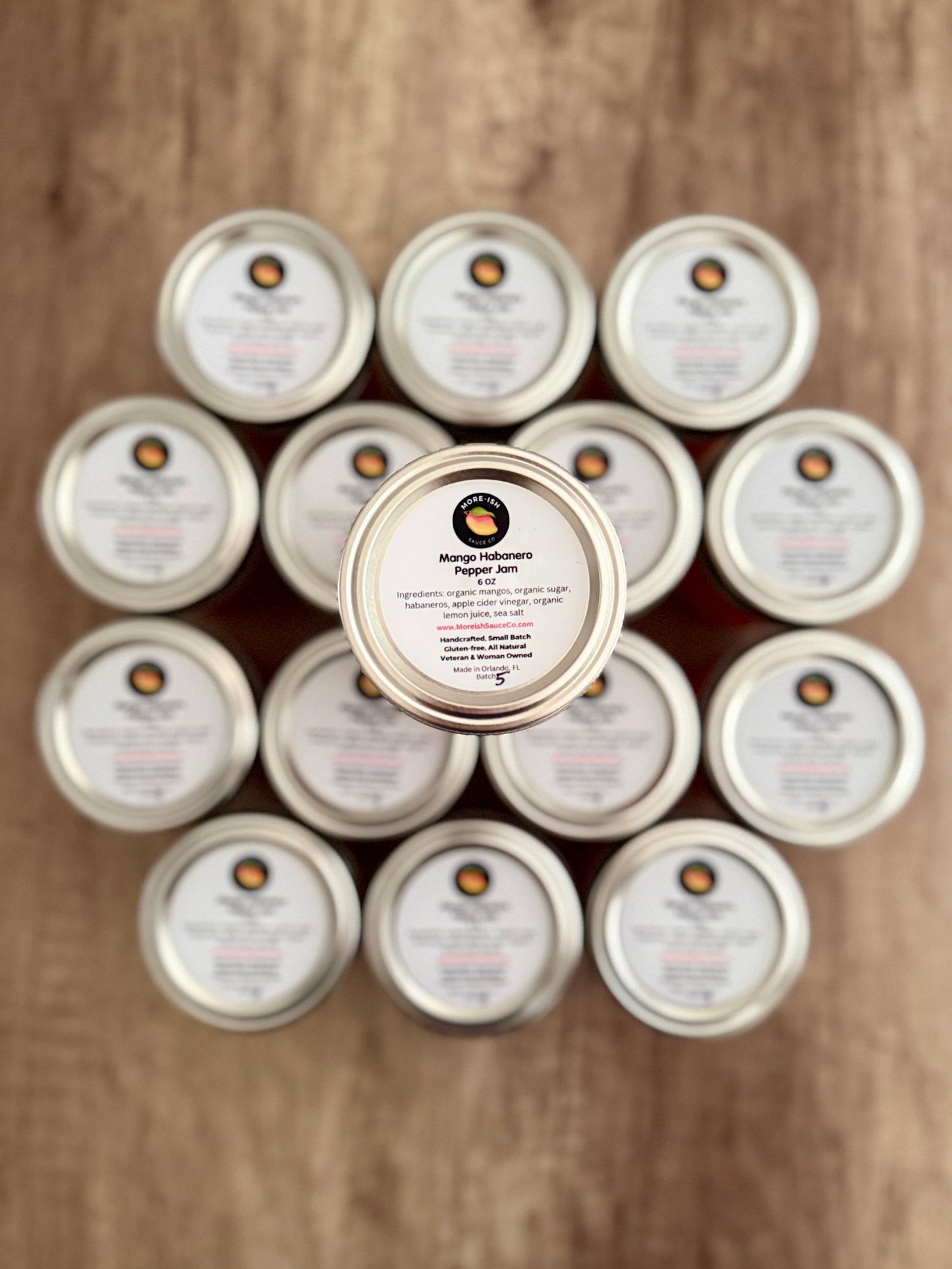 Mango Habanero Pepper Jam – Sweet Heat with Organic Mango & Fiery Habanero